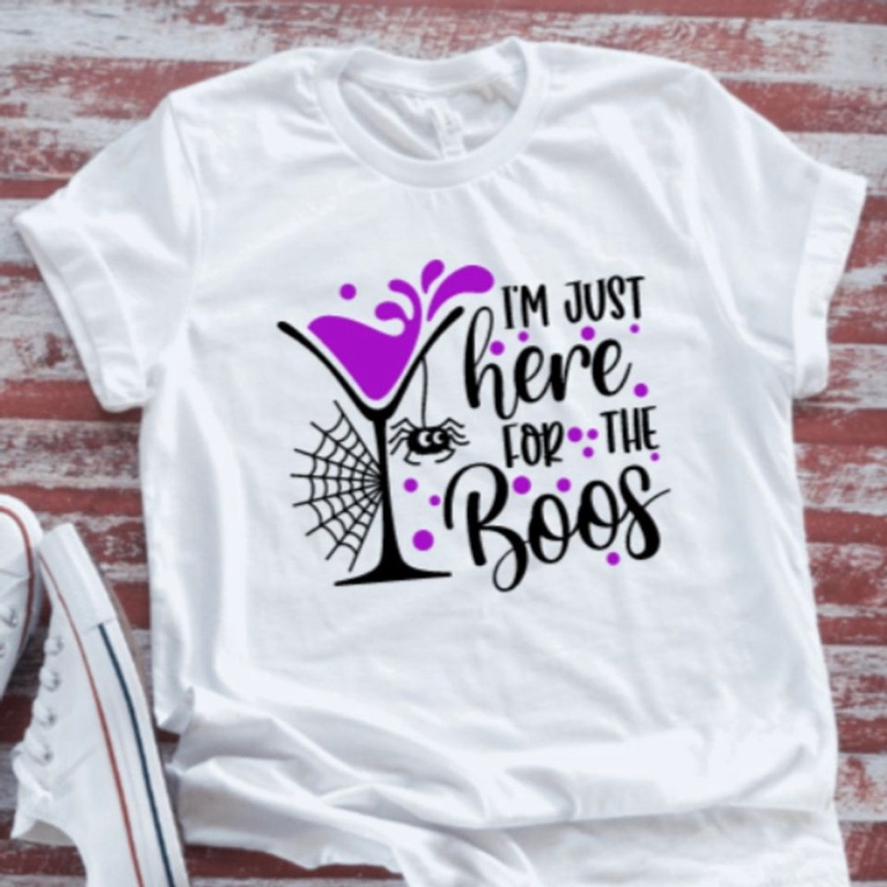Halloween shirt Just here for the Boo’s
